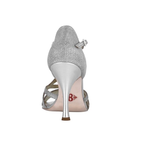 A13 Silver Glitter toe