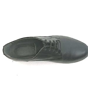 Men's black leather tango shoe