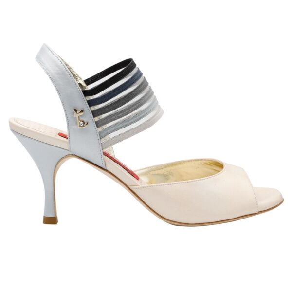 E01 Cream tango shoe