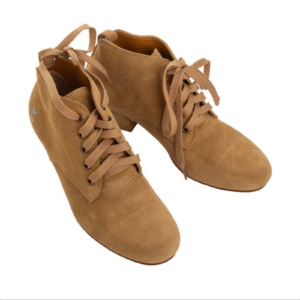 Caramel Suede Ankle Boot